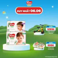 Combo 02  tã/bỉm quần huggies siêu cao cấp platinum nature made M58/L44/XL38/XXL26