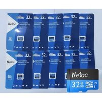 Combo 02 Thẻ nhớ 32G NETAC Class 10/90 Mbs - Hàng Chính Hãng