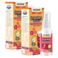 Combo 02 Thực phẩm bảo vệ sức khoẻ Gumazing Iron Pro Oral Spray 50ml