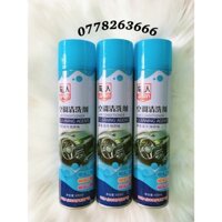 Combo 03 Bình xịt bọt khử mùi điều hòa ô tô Air Conditioner Cleaning Agent - Bình 650ml