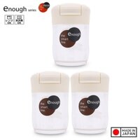 Combo 03 chailọhũ đựng gia vị muối, tiêu, ớt 68ml hàng nội địa Nhật Bản - Trắng