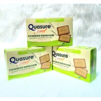Combo 03 Hộp Bánh Quy Sữa Cho Người Tiểu Đường Quasure Light Hộp 140g ( Hộp 8 gói - Mỗi gói 02 bánh)