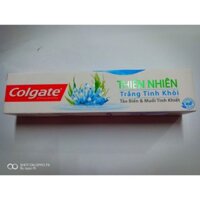 Combo 03 lọ kem đánh răng Colgate thiên nhiên lằm trắng tinh khôi từ Tảo biển & muối tinh khiết 180g/hộp