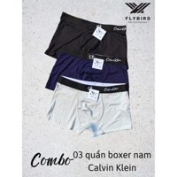 [Combo] 03 quần boxer nam CK, Quà tặng cao cấp, Quà tặng người thân yêu, chất liệu thun lạnh thoáng khí, co giãn 4 chiều