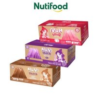 Combo 03 Thùng/ 72 Túi 110mL Nuvi Sữa Thạch Jelly Đào/ Nho/ Lúa Mạch Cacao - NUTIFOOD SHOP