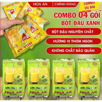 Combo 04 Bột đậu xanh Hoà An 500g