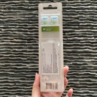 COMBO 04 ĐẦU BÀN CHẢI ĐIỆN W2 PHILIPS HX6064/67 MÀU TRẮNG - Bảo Hành 2 Năm
