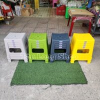 Combo 04 Ghế nhựa lùn size đại (chân chống trượt) - Duy Tân