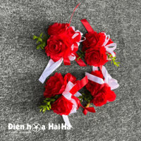 Combo 04 hoa trang trí nóc xe mã 20