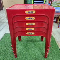 Combo 05 Bàn trà chanh chữ nhật (Song Long)