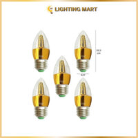 COMBO 05 ĐÈN LED NẾN E27 TRANG TRÍ SIÊU ĐẸP