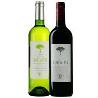 Combo 09: Chateau Clou du Pin Bordeaux Blanc & Chateau Clou du Pin Bordeaux Rouge