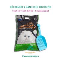 Combo 1 bịch cát vệ sinh + 1 muỗng xúc cát mèo