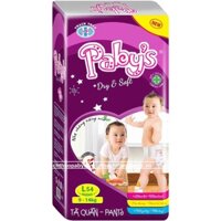 Combo 1 bịch cỡ L54 miếng cho bé 9-13kg Bỉm quần Pabys.
