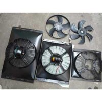 COMBO 1 BỘ QUẠT LỒNG SẮT, QUẠT DÀN NÓNG ĐIỀU HOÀ Ô TÔ. MOTO M60 ĐIỆN 12V VÀ 24V. CÔNG SUẤT 120W: