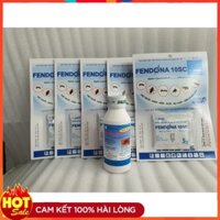 Combo 1 chai diệt muỗi PERMETHRIN 50EC (100ml) + 5 gói FENDONA (5ml) .