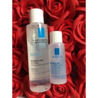 Combo 1 chai Tẩy trang 50ml + 1 Lotion 15ml - dành cho da nhạy cảm hãng La roche posay