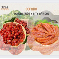 Combo 1 Chùm Ruột + 1 Me Sấy Dẻo Chua Ngọt 500gr| Talifood