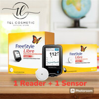Combo 1 đầu đọc + 1 cảm biến máy đo đường huyết Freestyle Libre _ Cam kết hàng chính hãng Việt Nam