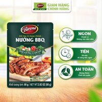 Combo 1 hộp (20 gói) Gia Vị Nướng BBQ Barona 80g ướp ngon chuẩn vị không cần nêm nếm