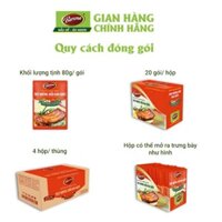 Combo 1 hộp (20 gói) Gia Vị Thịt Nướng Hàn Quốc Barona 80g ướp ngon chuẩn vị không cần nêm nếm