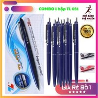 COMBO 1 hộp bút bi Thiên Long TL 031 viết bi TL nét ngòi 0.5mm 20 cây/hộp CHÍNH HÃNG