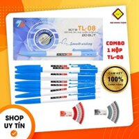 COMBO 1 hộp bút bi THIÊN LONG TL 08 viết bi TL 0.8mm