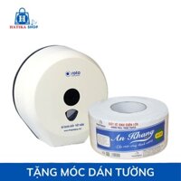 Combo 1 Hộp Đựng Giấy Cuộn Lớn&1 Cuộn Giấy Lớn An Khang Hatika