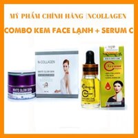 Combo 1 Hộp Kem Face Lạnh + Serum Vitamin C Chính hãng N_COLLAGEN