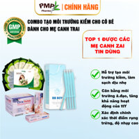 Combo 1 hộp MK Sodium Hydrocarbonate PMP, 1 hộp Gel kiềm BBBoy và 1 Hộp Que Thử Rụng Trứng Ovutana