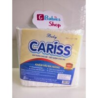 COMBO 1 KG/2 GÓI  KHĂN VẢI KHÔ ĐA NĂNG BABY CARISS 1000 TỜ