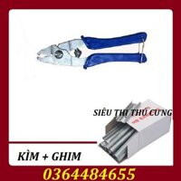 COMBO 1 KÌM ĐƠN VÀ 1 HỘP GHIM DÙNG ĐỂ RÁP LỒNG CHIM LỒNG THỎ LỒNG GÀ CÔNG NGHIỆP -900