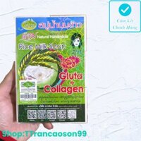 COMBO 1 lốc 12 bánh Xà phòng tắm trắng da JAM cám gạo Thái Lan