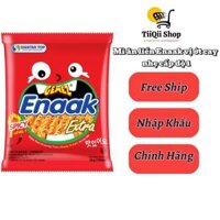 [Combo 1 lốc 20 gói loại 28 gram] Mì ăn liền Enaak đỏ KIDO - Vị Ớt Cay Nhẹ Cấp Độ 1, Ngon Đậm Đà, Nhập Khẩu Indonesia, Phân Phối Chính Hãng - TiiQii Shop