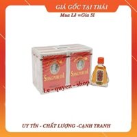 [COMBO 1 LỐC 6 LỌ] Dầu Gió SIANG PURE OIL formula I Thái Lan Cam  3cc