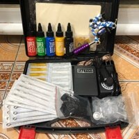 Combo 1 máy xăm trung cấp,máy phát mẫu ngẫu nhiên shop còn