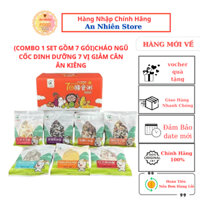 (COMBO 1 SET GỒM 7 GÓI)CHÁO NGŨ CỐC DINH DƯỠNG 7 VỊ GIẢM CÂN ĂN KIÊNG