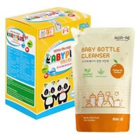 Combo 1 Siro ăn ngon Babyplus Hapi Gold X2 và 1 Nước rửa bình sữa AGA-AE hương cam- Túi 500ml
