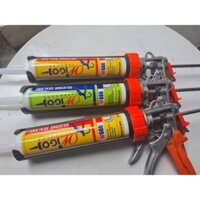Combo 1 súng bắn keo silicone tự ngắt+ 5 chai keo Silicone WIGO