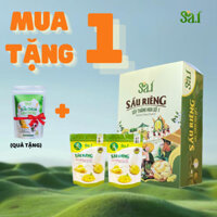 [COMBO 1 TẶNG 1] Hộp quà Sầu Riêng đặc sản Việt Nam 100g (COMBO 1 túi Dona Thượng Hạng + 1 túi Ri6) TẶNG 1 túi sữa chua