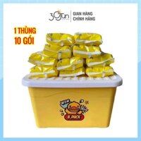 COMBO 1 THÙNG 10 GÓI KHĂN GIẤY ƯỚT 80 TỜ TẶNG 1 THÙNG ĐỰNG CON ONG / CON VỊT DỄ THƯƠNG CHO BÉ LAU MẶT BỎ TÚI TIỆN LỢI