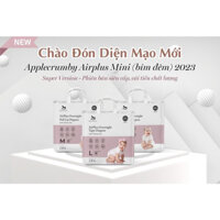 COMBO 1 THÙNG 2 Bịch Bỉm dán/quần APPLECRUMBY NIGHT Malaysia cao cấp cho bé