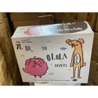 (Combo 1 thùng 4 bịch) Tã bỉm quần OLOLA LOVERS FIT Nội Địa Hàn Phiên Bản Premium 2025 đai chun siêu mềm L24/XL22/XXL20