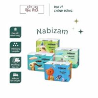 (Combo 1 thùng 4 bịch) Tã/Bỉm quần Nabizam Thin Nội địa Hàn siêu mỏng mềm mịn, an toàn cho bé M32/L30/XL26/XXL22/3XL20