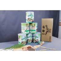 Combo 1 Thùng (6 lon 750gr/ 6 hộp 625gr) Sữa Hạt Ngũ Cốc 25 Green Nutri [Nhập khẩu]