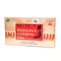 Combo 1 Trà sâm linh chi Wongin-T 120gram ( 60gói x 2g ) + 1 Trà nhân sâm Hàn Quốc Wongin-T Ginseng Tea (100 gói x 2g)