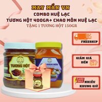 Combo 1 Tương hột 400gr  + 1 Chao Khoai Môn (Quà tặng 1 Tương Huệ Lạc 150gr)