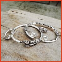 Combo 1 Vòng kim cô - 1 Nhẫn Bạc Kim Cô - Thiết Bản bạc 925 vân đen