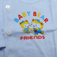 Combo 10 áo bác sĩ dày tay màu in Nanio