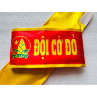 COMBO 10 BĂNG ĐỘI CỜ ĐỎ (Có nhám dính và tặng ghim cài)